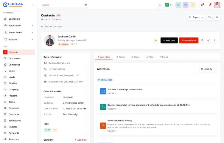 Lead Management